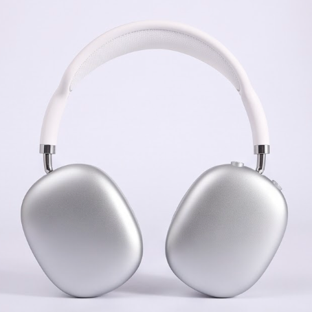 P9 Wireless Over-Ear Bluetooth Headphones | Noise Cancellation | Silver Edition